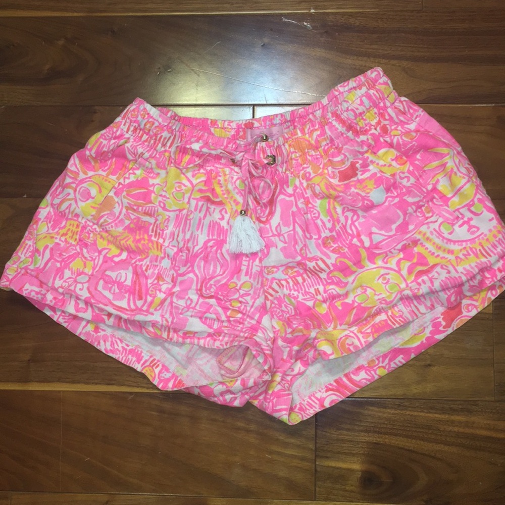 Lilly Pulitzer flowy summer shorts